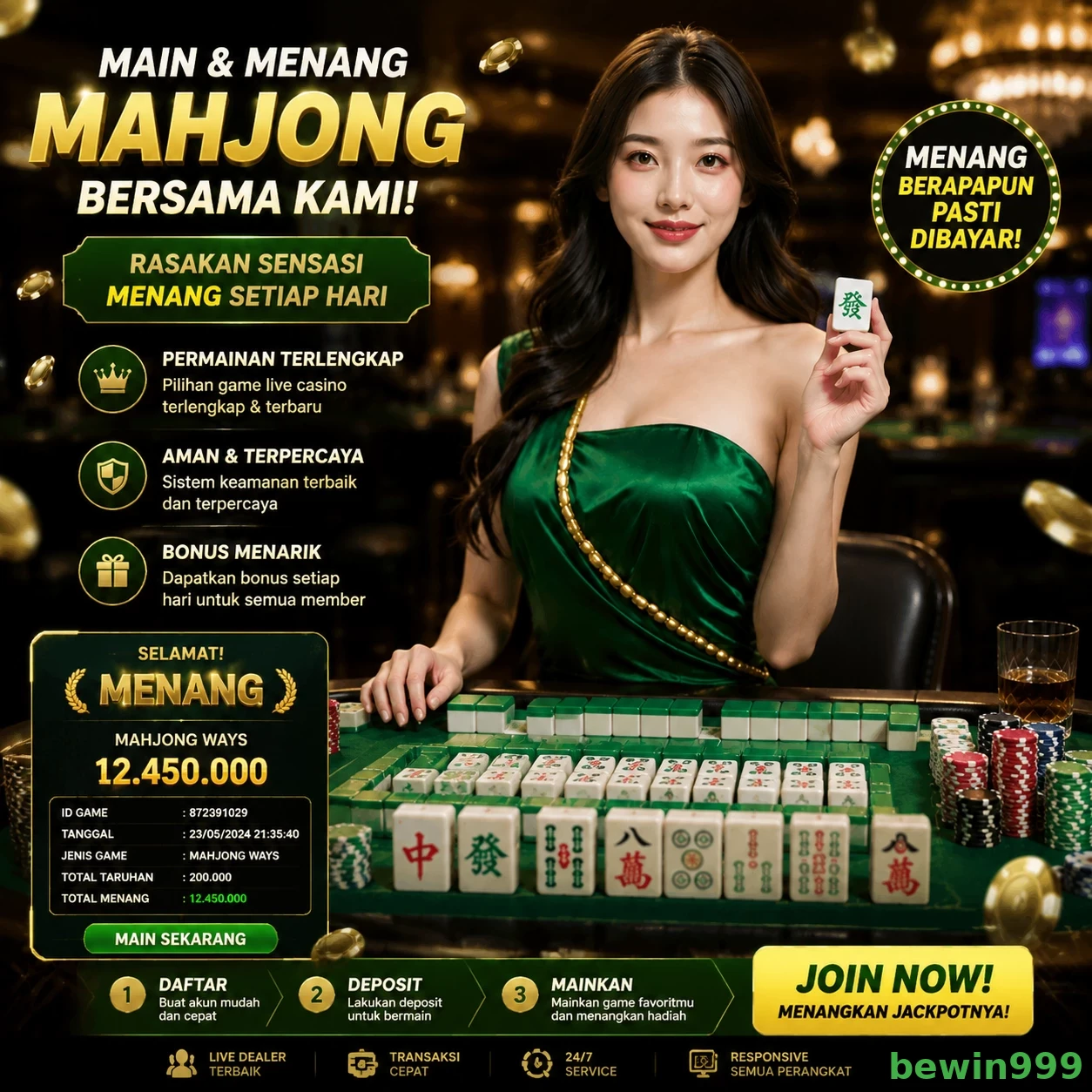 Berbagai Jenis Permainan yang Tersedia di bewin999